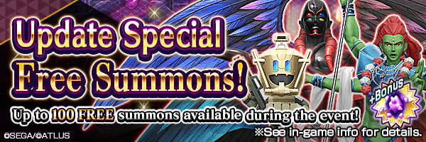 [Update Commemorative] Summon up to 100 times for FREE! 