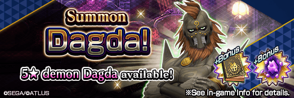 A chance to Summon 5★ demon Dagda! Dagda Summons Incoming!