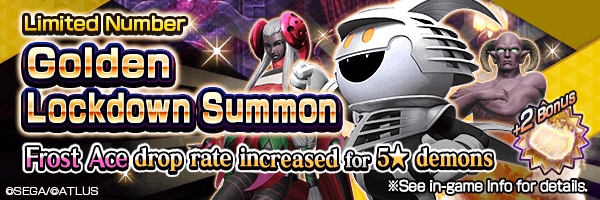 Golden Lockdown: Get 2 Parchment Pieces for every summon with the Limited Number Golden Lockdown Summon!