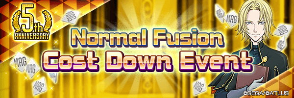 [5 Year Anniv.] All Fusion for 4★/5★ demons is applicable! Fusion Cost Down Event Coming Soon!