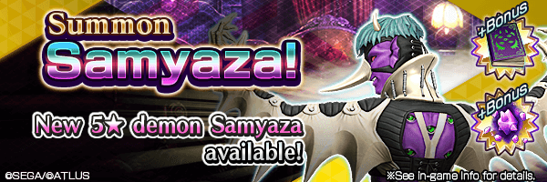 Summon the new 5★ demon Samyaza!