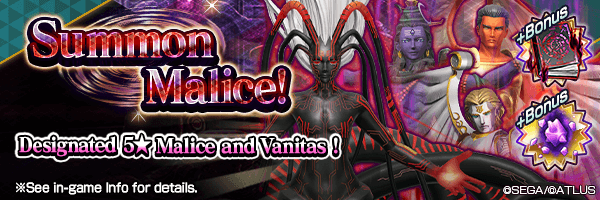 Chance To Get Malice demons and Vanitas! Featured Summon Malice Incoming!