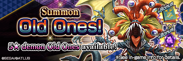 A chance to Summon 5★ demon Old Ones Summons Incoming! 