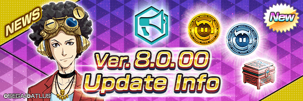 [1/19 17:20 Update]  [Ver.8.0.00] Update Info