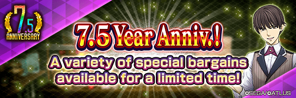 [7.5 Year Anniv.] 7/10 On Sale! 