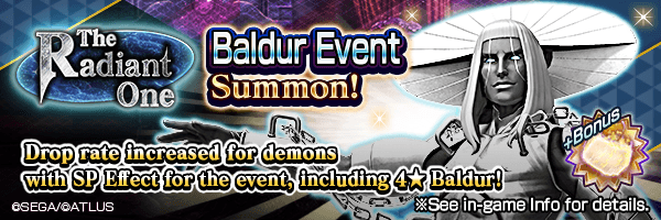New Demon Available! Baldur Event Summon Incoming!
