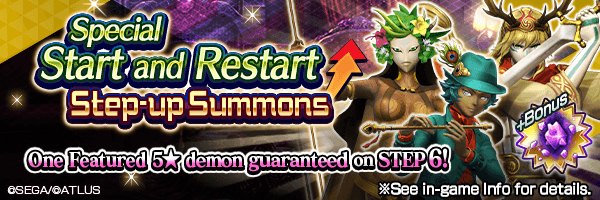 Special Start and Restart Step-Up Summons renewed! 