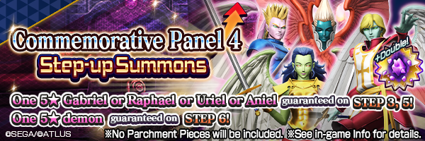 Commemorative Panel 4 Step-up Summons Incoming!
