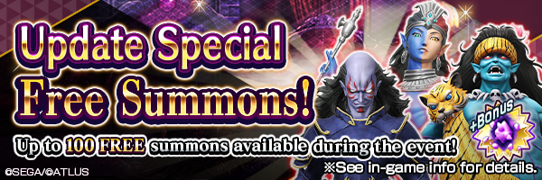 [Update Commemorative] Summon up to 100 times for FREE! 
