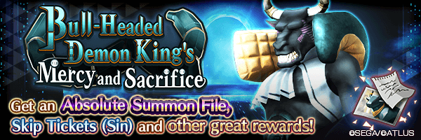 "Bull-Headed Demon King's Mercy and Sacrifice" Event Coming Soon!