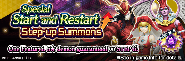 Special Start and Restart Step-Up Summons renewed! 