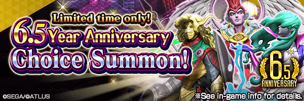 Special Summon with Rare Demons Only! 6.5th Anniv. Choice & Special Premium Summons!
